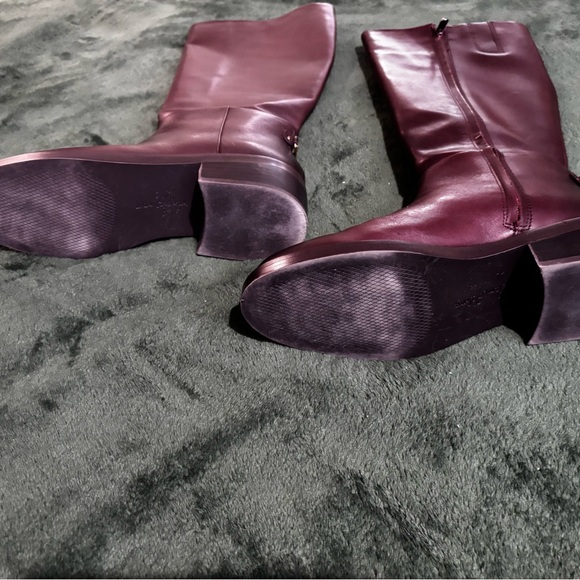 Sam Edelman 8.5 Mable Riding Boots Brown Leather - Picture 5 of 6